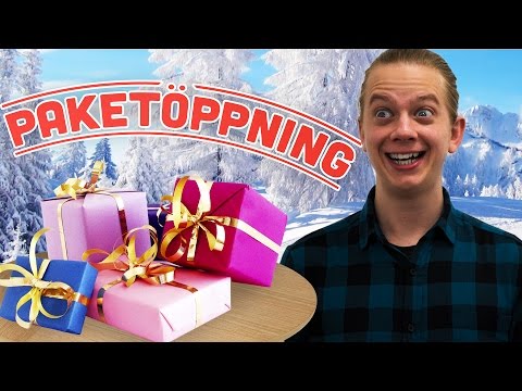 Julklappsöppning 2016