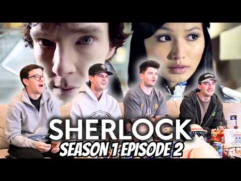 WE LOVE THIS SHOW...Sherlock Season 1 Episode 2 "The Blind Banker" | FIRST TIME REACTION