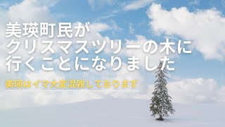 【北海道/美瑛/홋카이도 비에이초】美瑛町民がクリスマスツリーの木に行くことになりました〜美瑛はイマ大変混雑しております〜