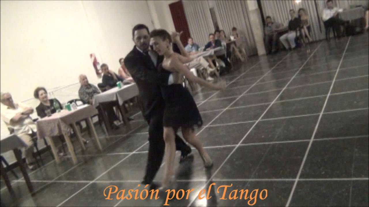 ANA CLARA MIGONI y LUIS ROMERO BERRUTI Bailando la Milonga LA CICATRIZ en FLOREAL MILONGA