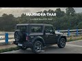 Mahindra Thar 2023 Model 4x4 POV Drive 2 2L MHawk Diesel ASMR The Carguy 4K 74