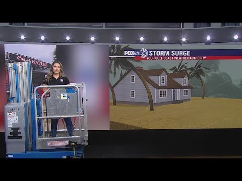 Tracking Hurricane Ian: How a storm surge can be the dangerous part of tropical systems