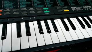 Video thumbnail for YAMAHA PSS-170 by Keyboards - review - repair