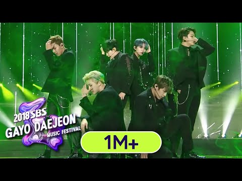 MONSTA X+SEVENTEEN+Wanna One - Again and Again [2018 SBS Gayo Daejeon Music Festival]
