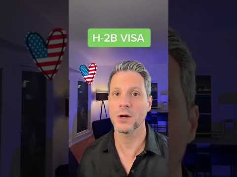 🇺🇸 how to work in USA with the H-2B visa #visa #work #job #usa #immigration