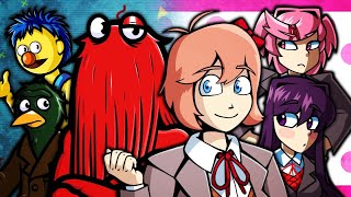 Doki Doki Literature Club vs. Don't Hug Me I'm Scared - Rap Battle