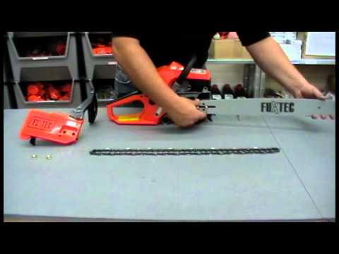 Zusammenbau / Montage FUXTEC Benzin Kettensäge