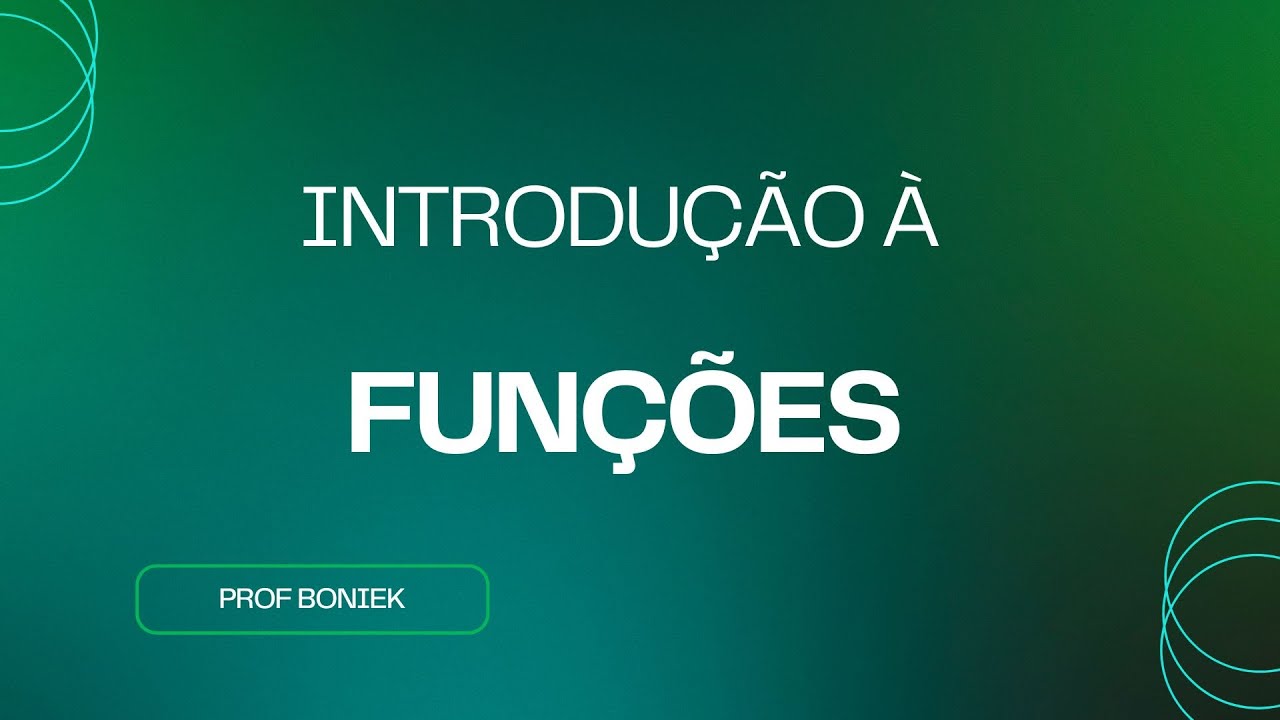 Introdução à funções