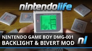 Nintendo Game Boy Backlight And Biverted Screen Mod