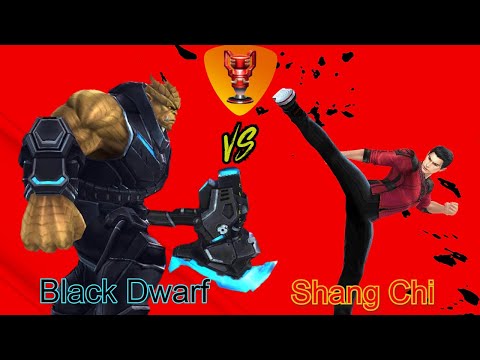 Shang Chi vs Black Dwarf! Comparison for the 'Best Combat type' title - Marvel Future Fight