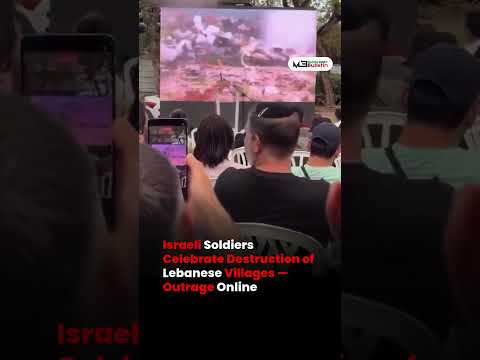 Israeli Troops Celebrate Ruins in Lebanon, Sparking Fury