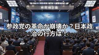 参政党の革命か、崩壊か？