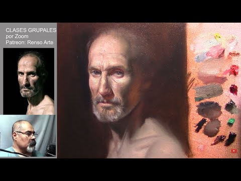 Como Pintar un retrato a partir de una fotografía