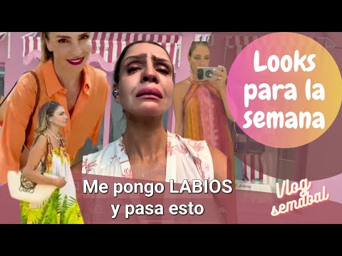 OUTFITS REALISTAS PARA EL DÍA A DÍA  / RELLENO DE LABIOS CON AC.HIALURÓNICO /Vlog semanal variado