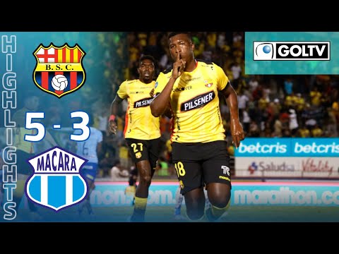 Resumen | Barcelona 5 - Macará 3 | Fecha # 10