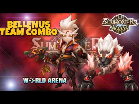 Bellenus Team Combo in World Arena Ep. 3 - Summoners War