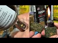 Refilling Our Zippo Butane Soft Yellow Flame Insert For A Second Time/Gauging Fuel Efficiency