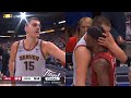 Nikola Jokic shows love to every Heat player before celebrating winning the NBA Finals