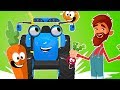 Tractors Learning Vegetables Song For Kids Blue Tractor And Friends
