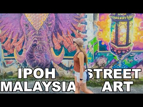 IPOH, Malaysia Street Art Walking Tour