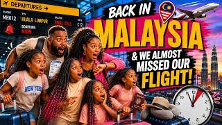 Download lagu Back in Malaysia & We ALMOST Missed Our Flight! ✈️🇲🇾 mp3