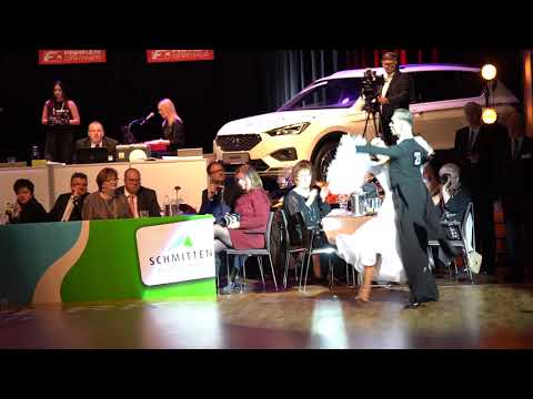 Andrey Kamyshnyi & Karina Shpakovskaya. Austrian Championship 2019: Slow Foxtrot