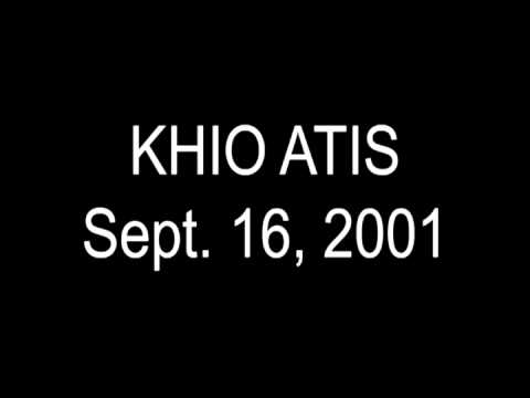 Hillsboro Airport ATIS during 9/11 Aftermath