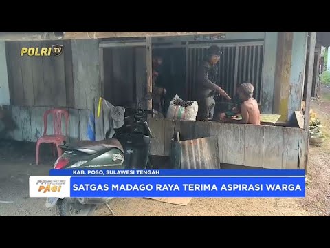 GENCAR SAMBANGI WARGA, SATGAS MADAGO RAYA PERKUAT RASA AMAN DI POSO
