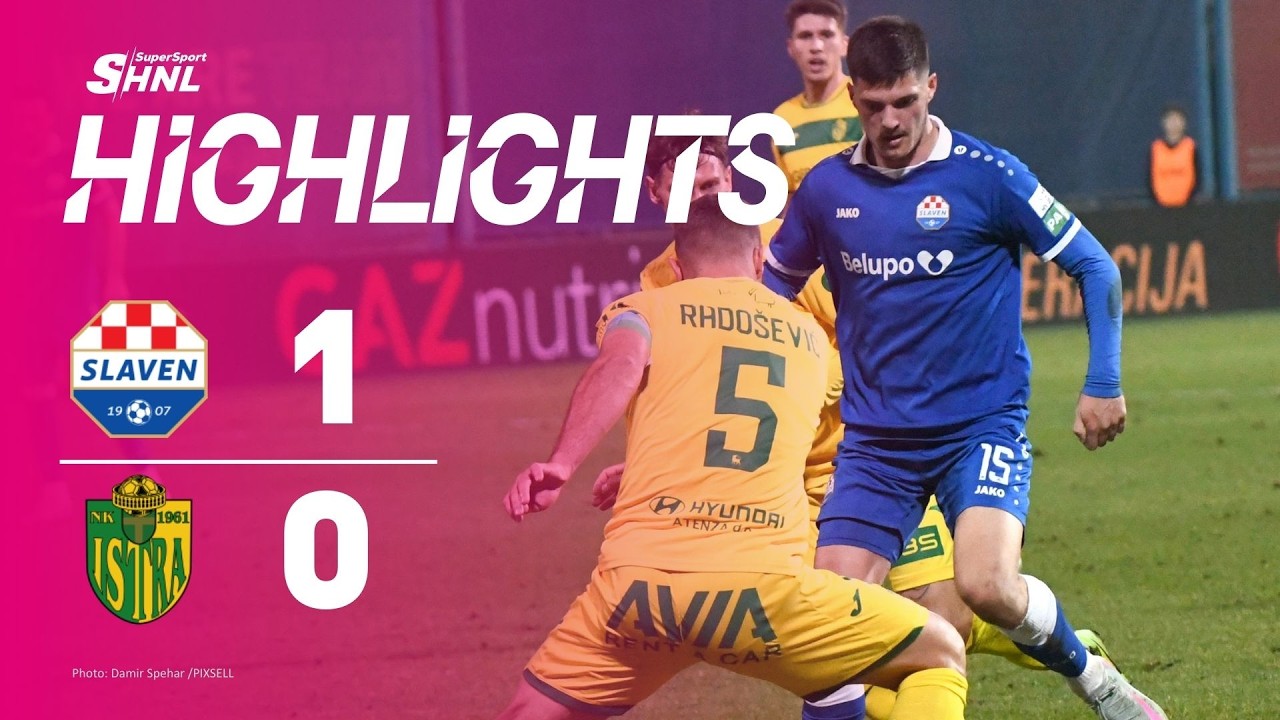 NK Slaven Belupo vs NK Istra 1961 Highlights
