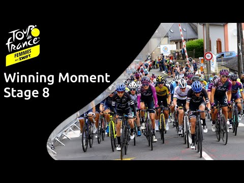 Stage 8 highlights: Winning moment - Tour de France Femmes 2022