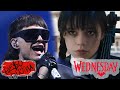 Wednesday Addams Merlina Peso Pluma Lady Gaga VMAs