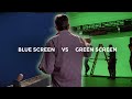 Quick Lesson 1 Blue Screen Vs Green Screen Is One Better Than The Other