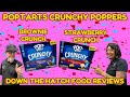 Pop Tarts Crunchy Poppers Review Strawberry Crunch Brownie Crunch Poptarts Snacks Review