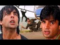अक्षय कुमार का जबरदस्त स्टंट सुनील शे�