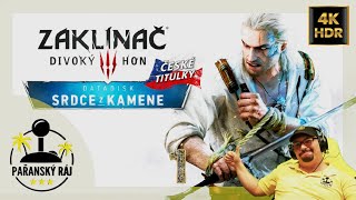 Zaklínač 3: Srdce z kamene #1 | #58 Český Gameplay / Let's Play přes PC na ULTRA RT | CZ 4K60 HDR