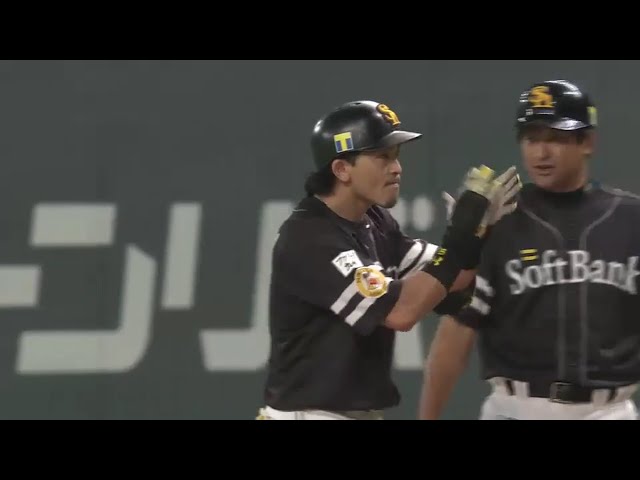 【6回表】均衡破った!! ホークス・松田 気合の先制タイムリー!! 2016/7/30 F-H