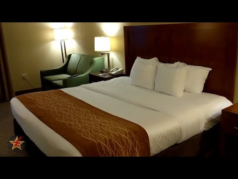 Comfort Inn Amish Country - New Holland, PA (Rm. 1128 King Bed Room Tour)