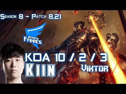 AFs Kiin VIKTOR vs OLAF Top - Patch 8.21 KR Ranked