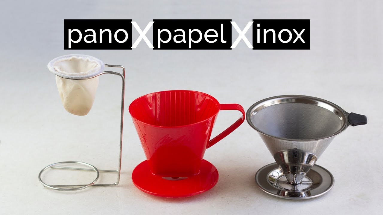 Qual a Diferença do Café Feito no Coador de Pano, Filtro de Papel e Coador de Inox?