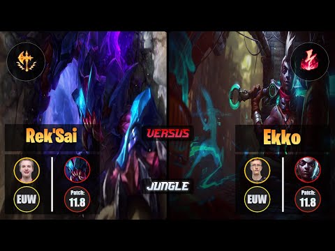 Jankos REK'SAI (Jungle) [Conqueror] VS MagiFelix EKKO - Challenger EUW Patch 11.8