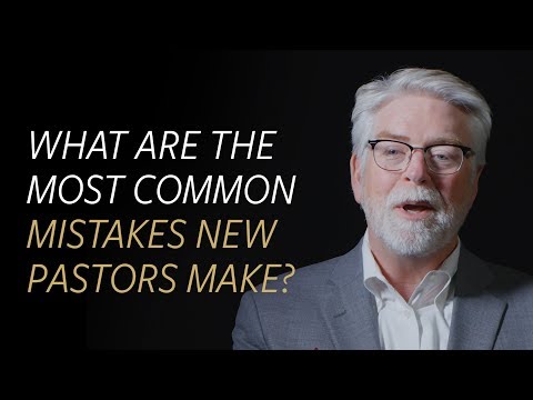 What are the most common mistakes new pastors make?