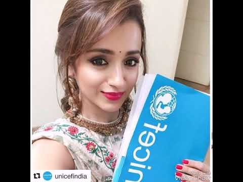 Actress Trisha Birthday celebrations