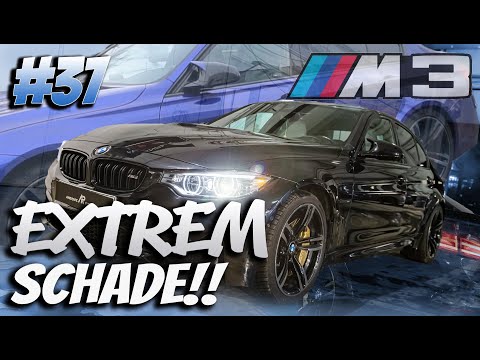 #37 EXTREM SCHADE!! Wir ziehen die Folie beim BMW M3 ab