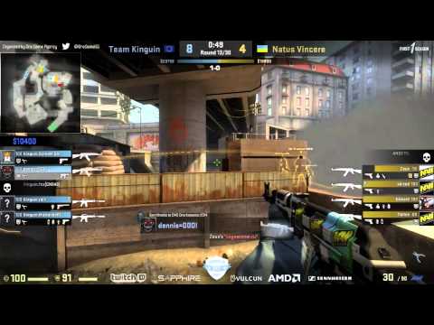 Team Kinguin vs. Na'Vi Map 2 @ CPL by ceh9