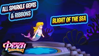 Princess Peach Showtime 5F Blight Of The Sea All Sparkle Gems and Ribbons