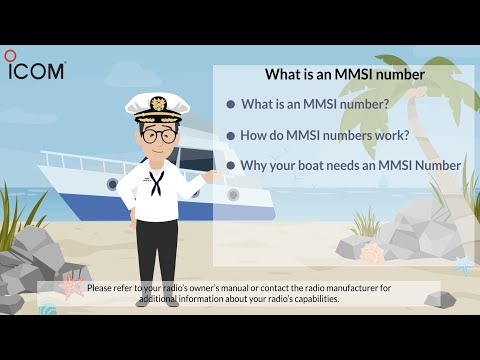 #Icom Marine Radios - Setting Up #MMSI Code