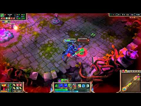 League of legends dueling tournament Zac VS Cho´gath. #1