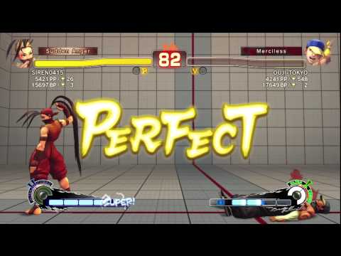 SIREN0415 [Ibuki] vs. OUJI-TOKYO [Yun] | SSF4 AE