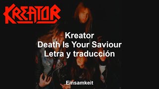 Kreator - Death Is Your Saviour - Letra y traducción al español
