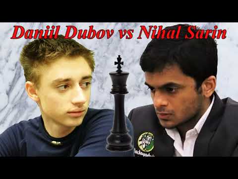 Scacchi 556 - Dubov vs Sarin - Botto di fine Anno - [D28] 2022